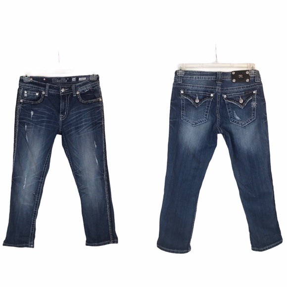 Miss Me Denim - Miss Me Boyfriend Capri Jeans size 26